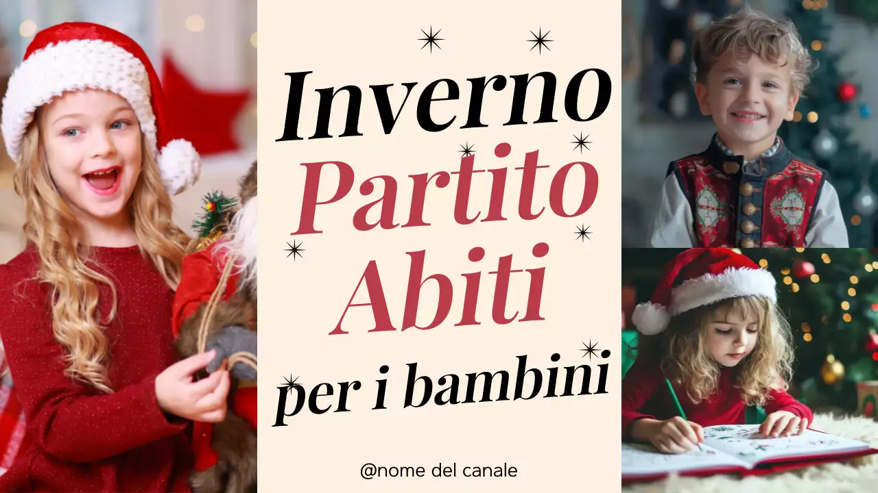Promozione Rosso Festivo per bambini