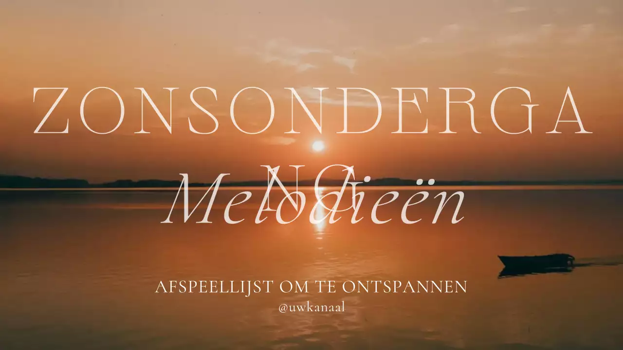 aankondiging oranje minimale afspeellijst