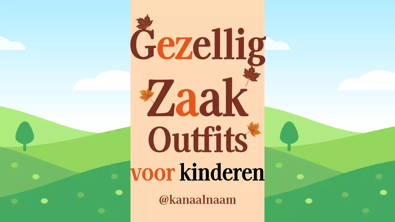 Beige Rustiek Kinder Promotie