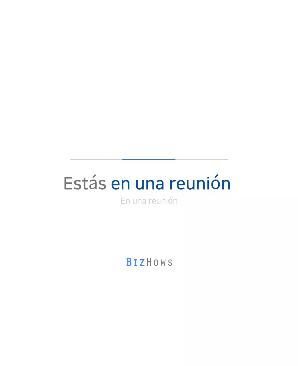 Calendario moderno azul