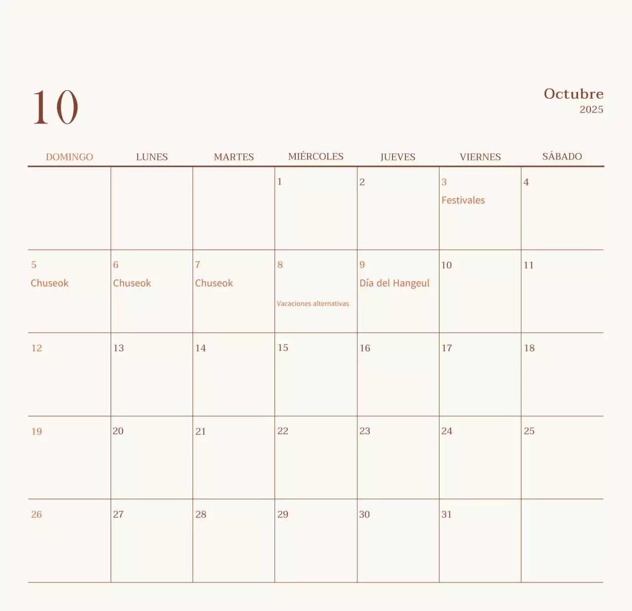 Promover Beige Vintage Cafe