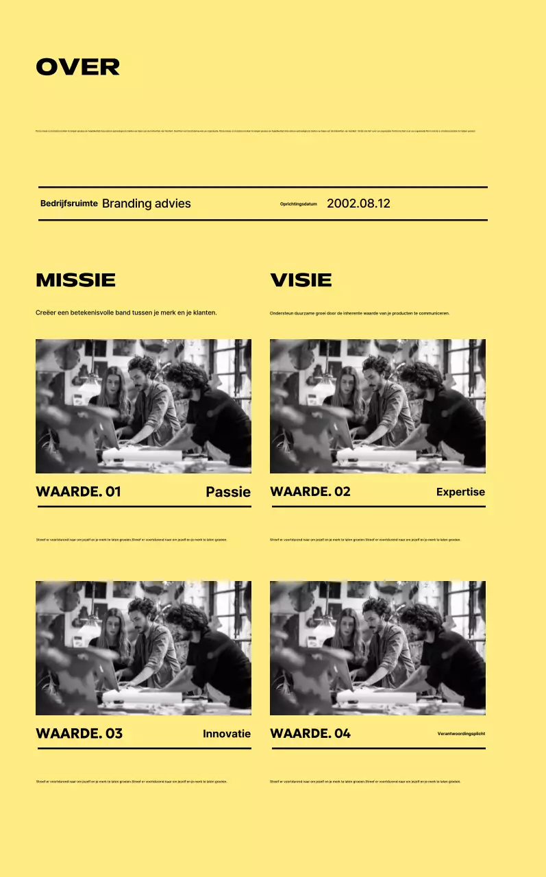 Een eenvoudige zakelijke agenda met een vleugje kleur