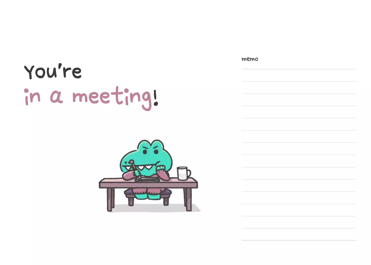 A calendar with a cute Argo illustration concept