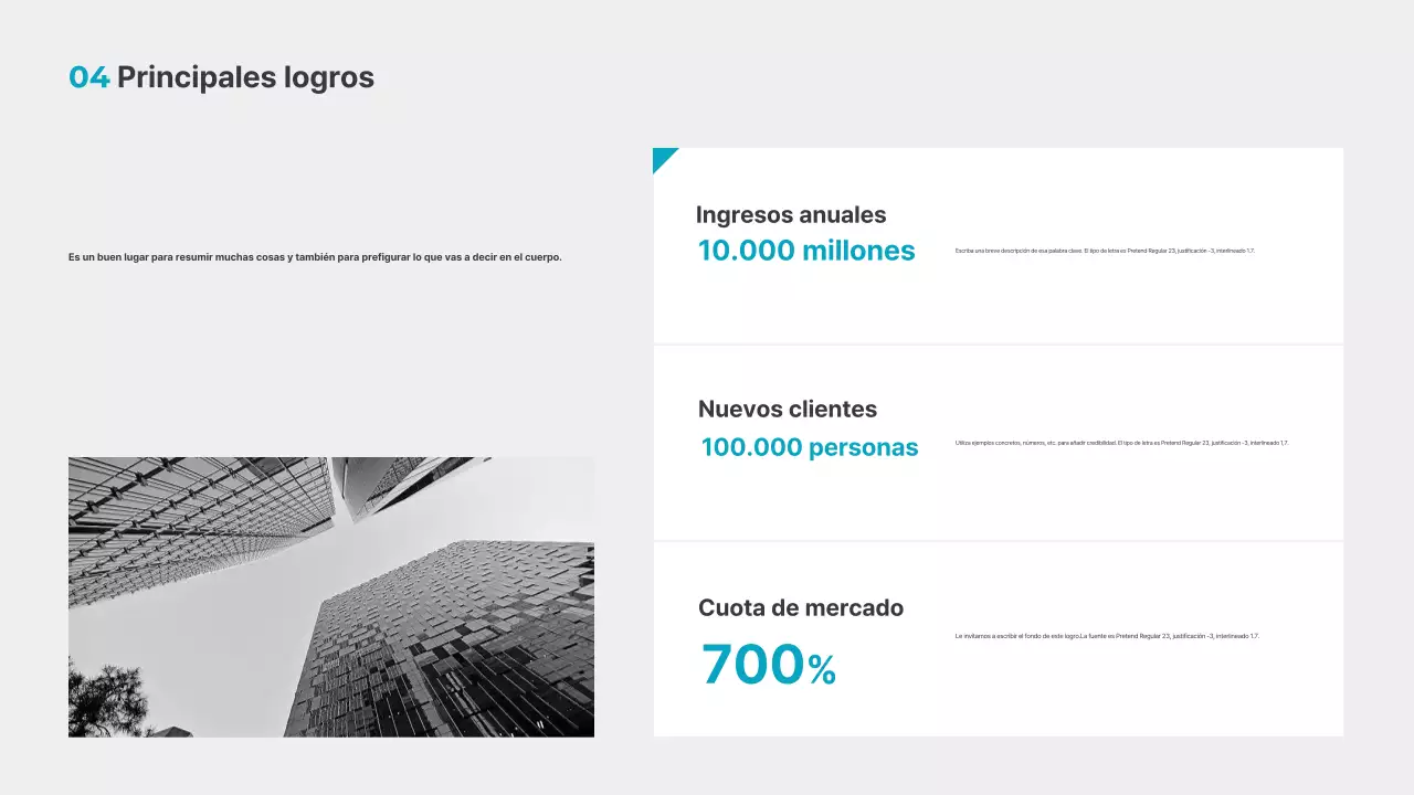 Informes grises limpios