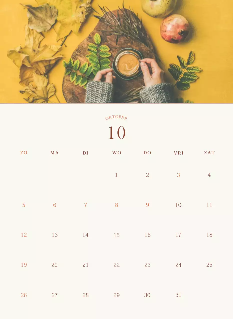 Promote Beige Vintage Café