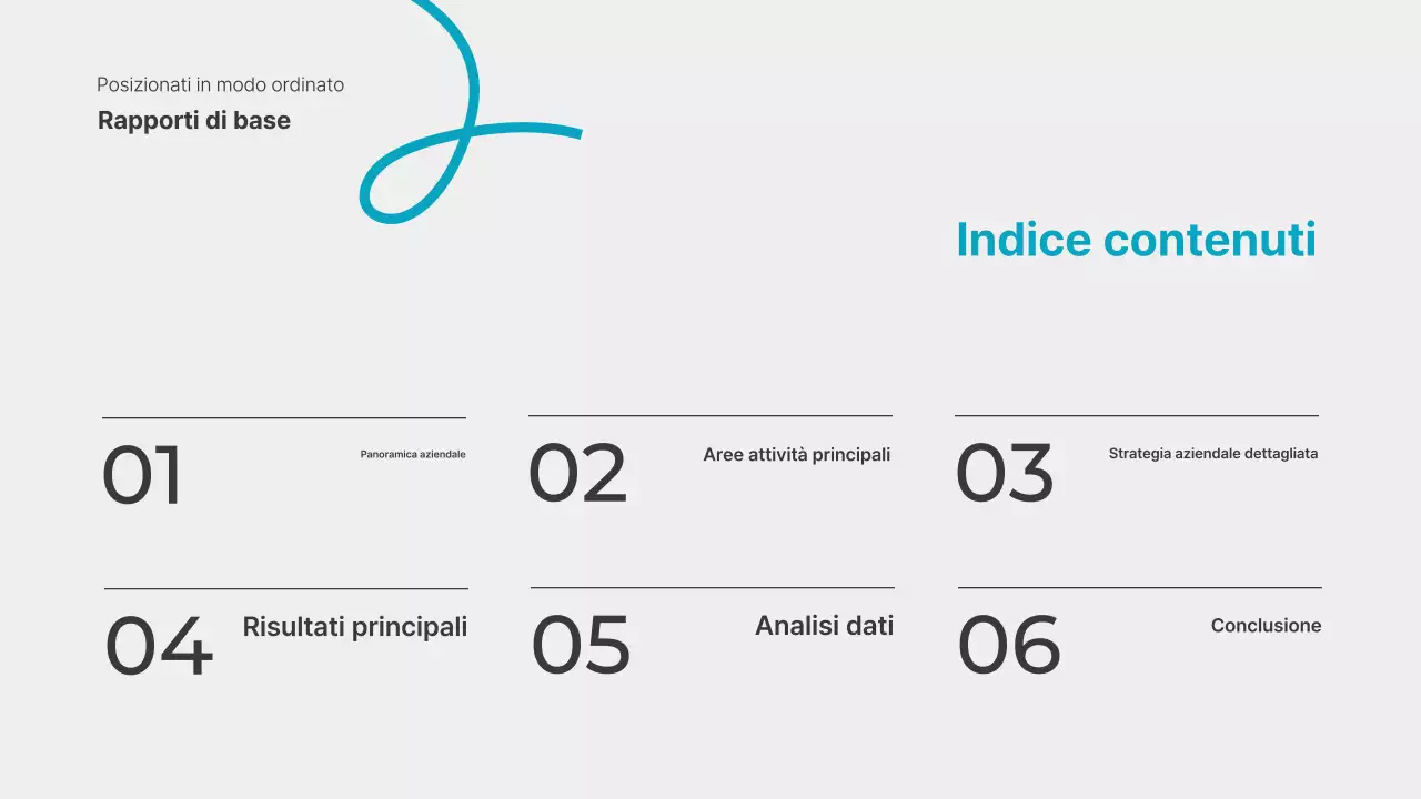 Rapporti grigi e puliti