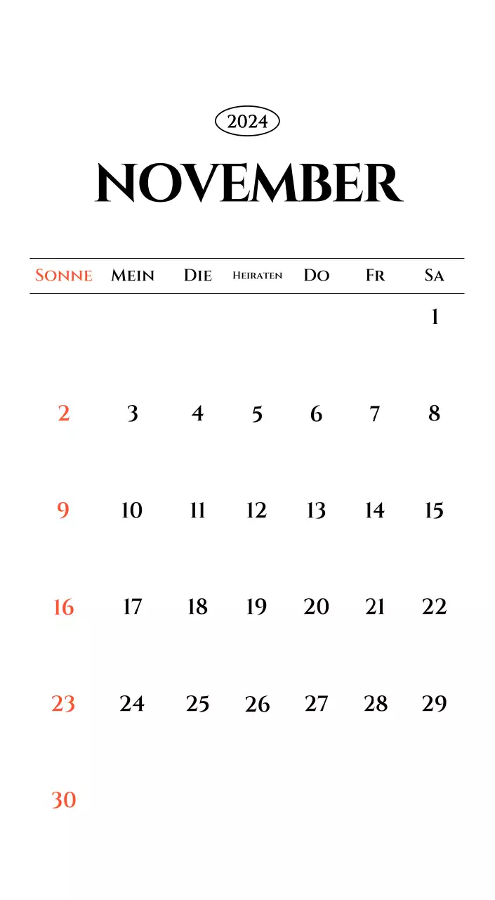 Einfacher Kalender mit schwarzer und weißer emotionaler Reisefotografie Konzept