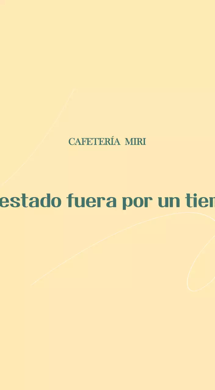 Un moderno calendario de cafeterías con recomendaciones para la bebida del mes