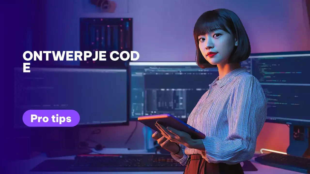 paars moderne codeerhandleiding