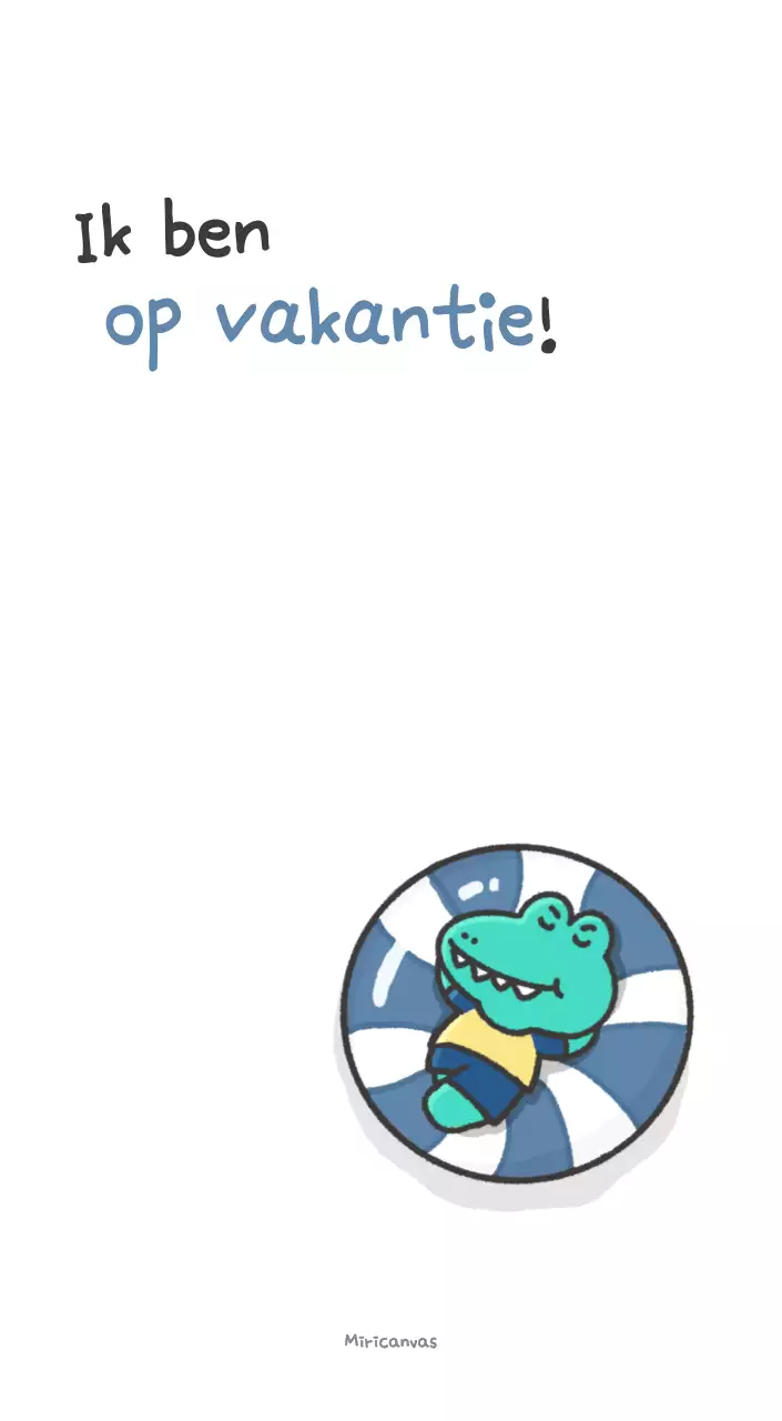 Een kalender met een schattig Ago-illustratieconcept