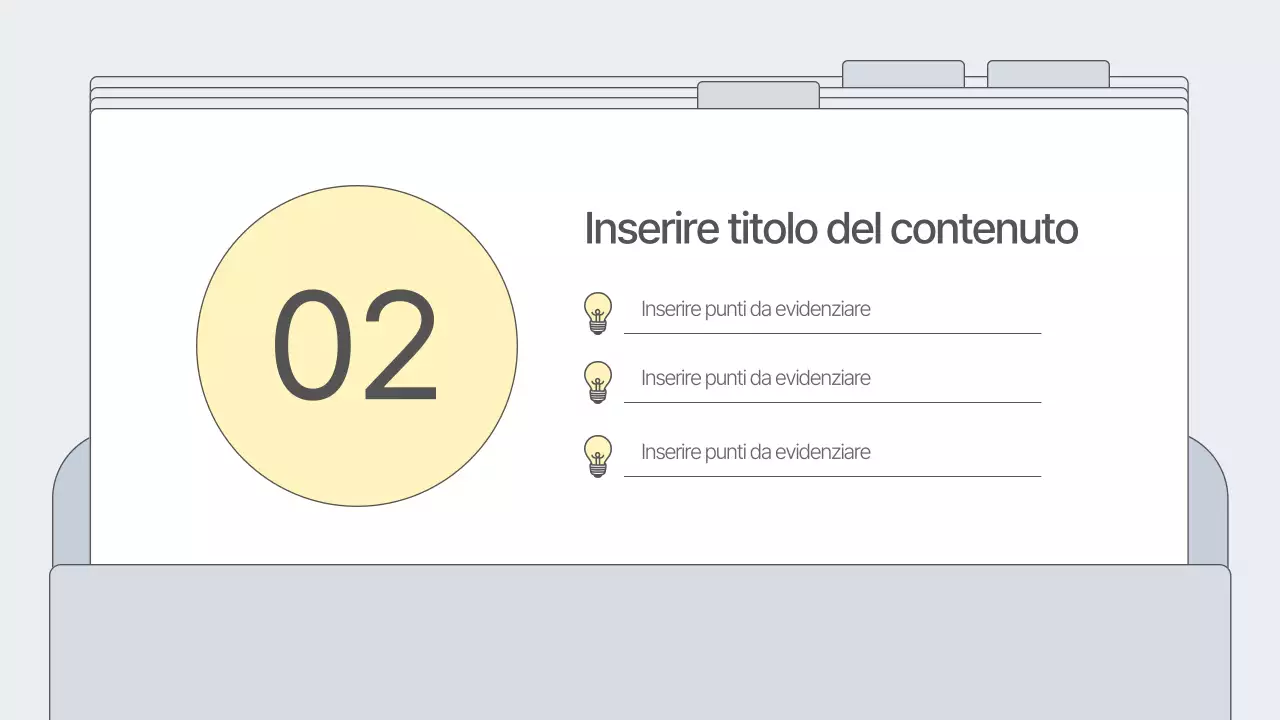 Un business plan semplice e grigio