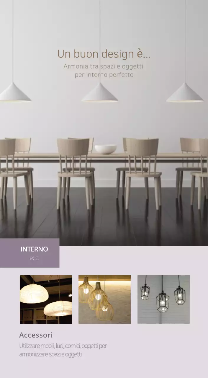 Calendario interno minimalista beige