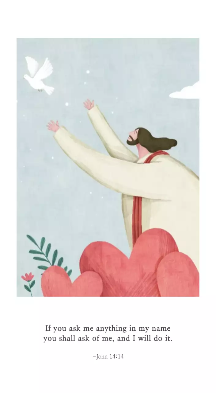 Ilustrasi gereja yang bersih dengan warna pastel