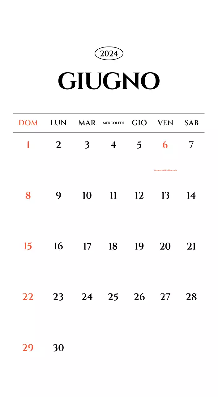 Calendario semplice con concetto di fotografia di viaggio emozionale in bianco e nero