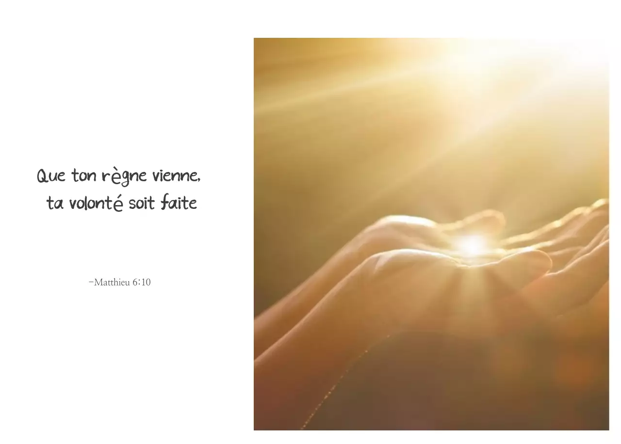 Calligraphie simple Promotion de l'église biblique