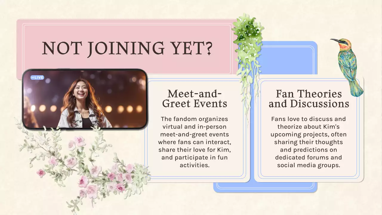 Beige Vintage K-Drama Promotion Presentation