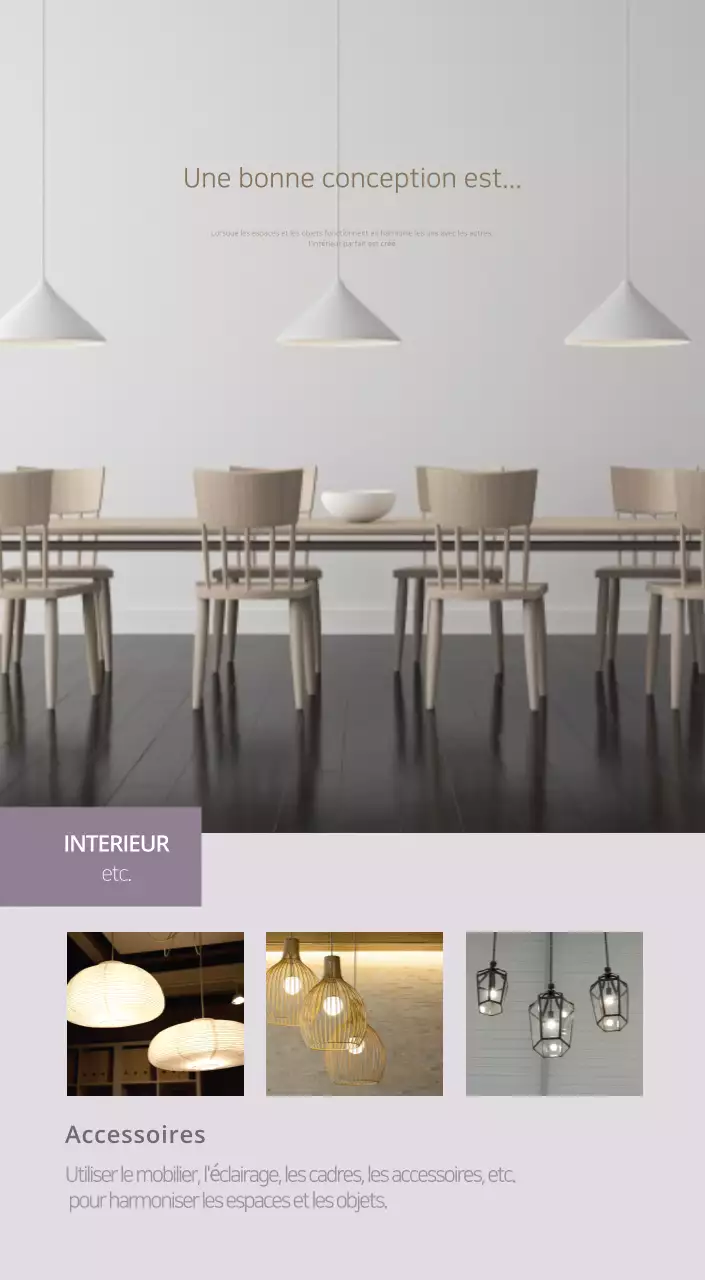 Calendrier intérieur minimaliste beige