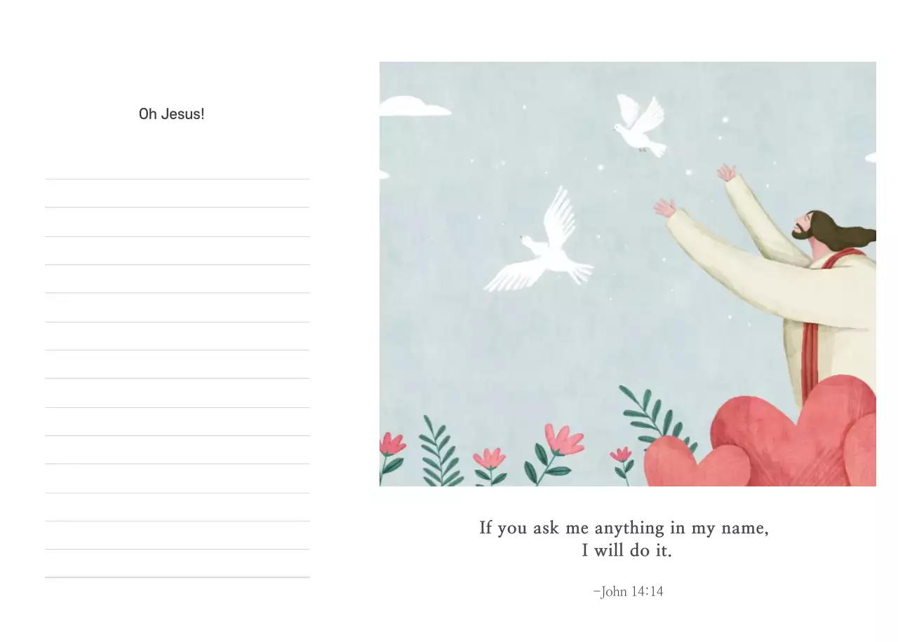 Gereja ilustrasi pastel yang bersih