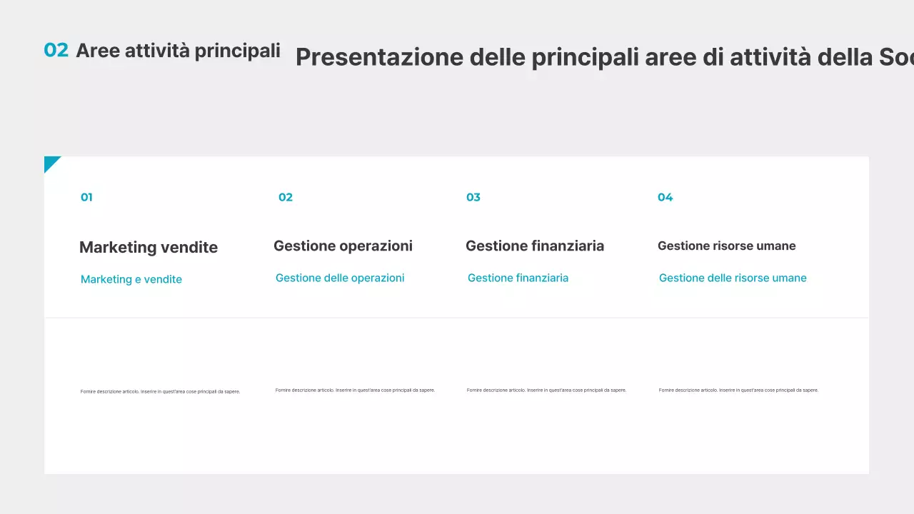 Rapporti grigi e puliti