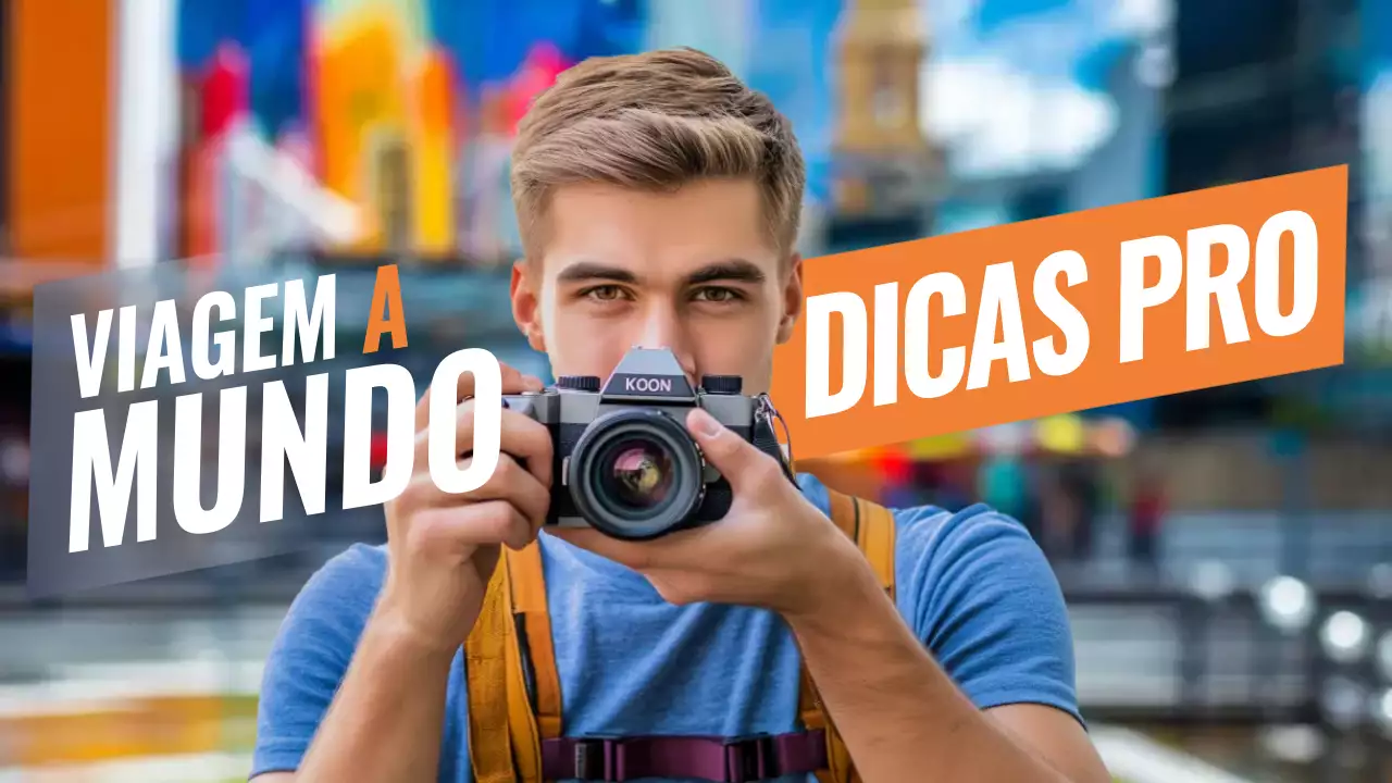guia de viagem moderno e colorido