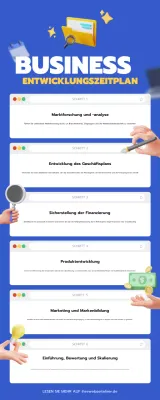 blue modern business guide