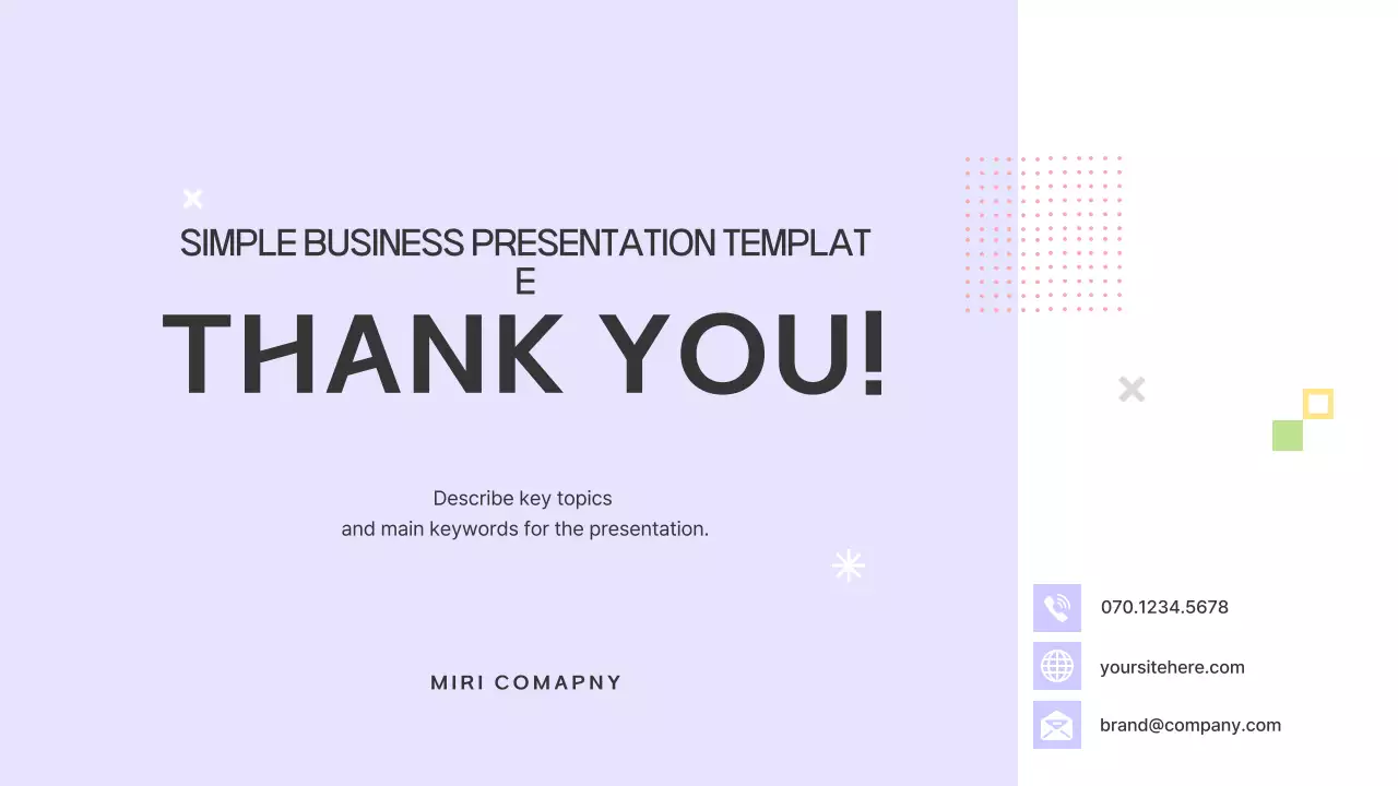 Pastel Modern Business Presentation