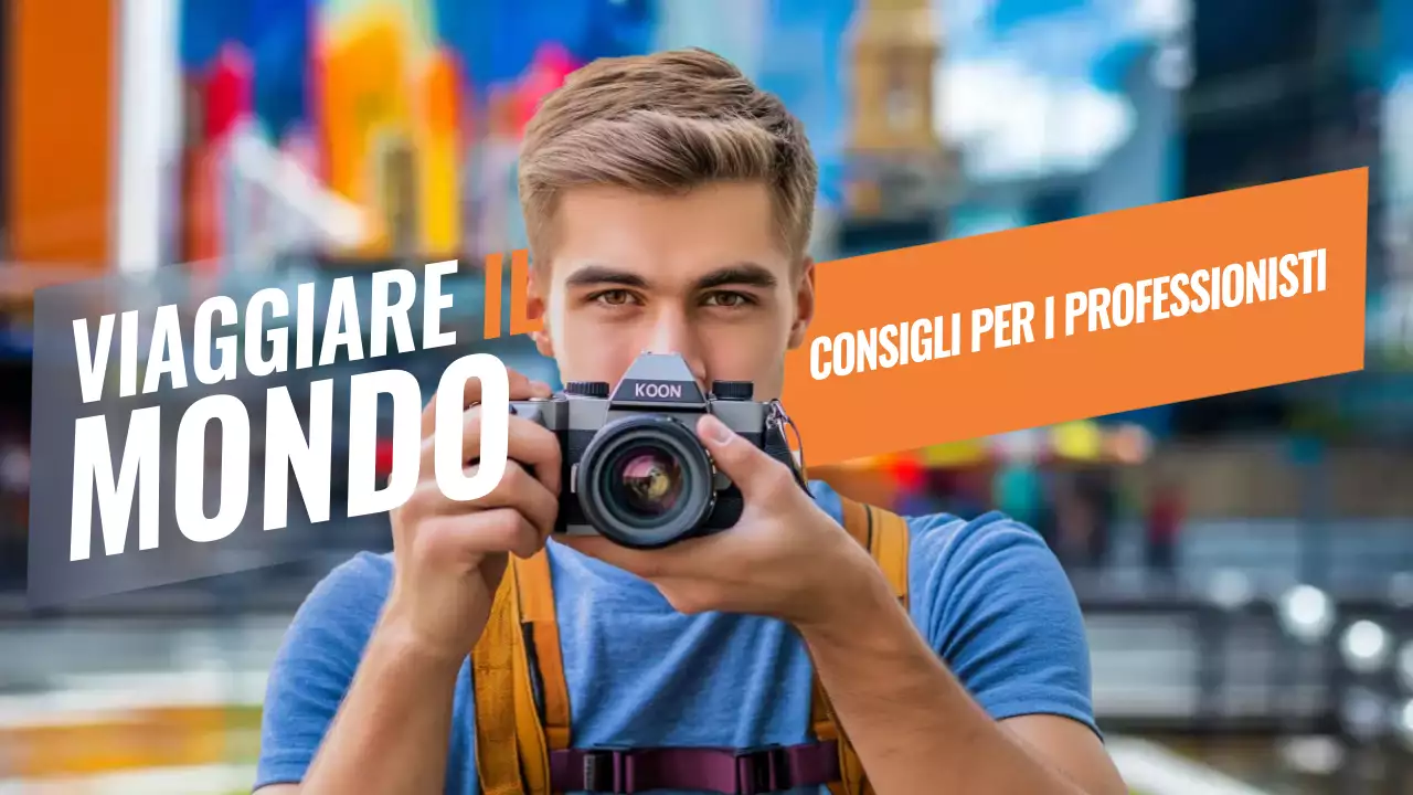 guida di viaggio moderna e colorata