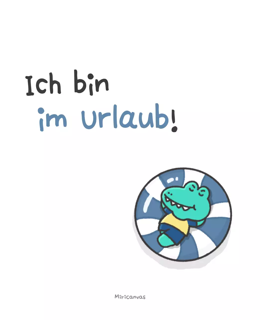 Ein Kalender mit einem niedlichen Ago-Illustrationskonzept