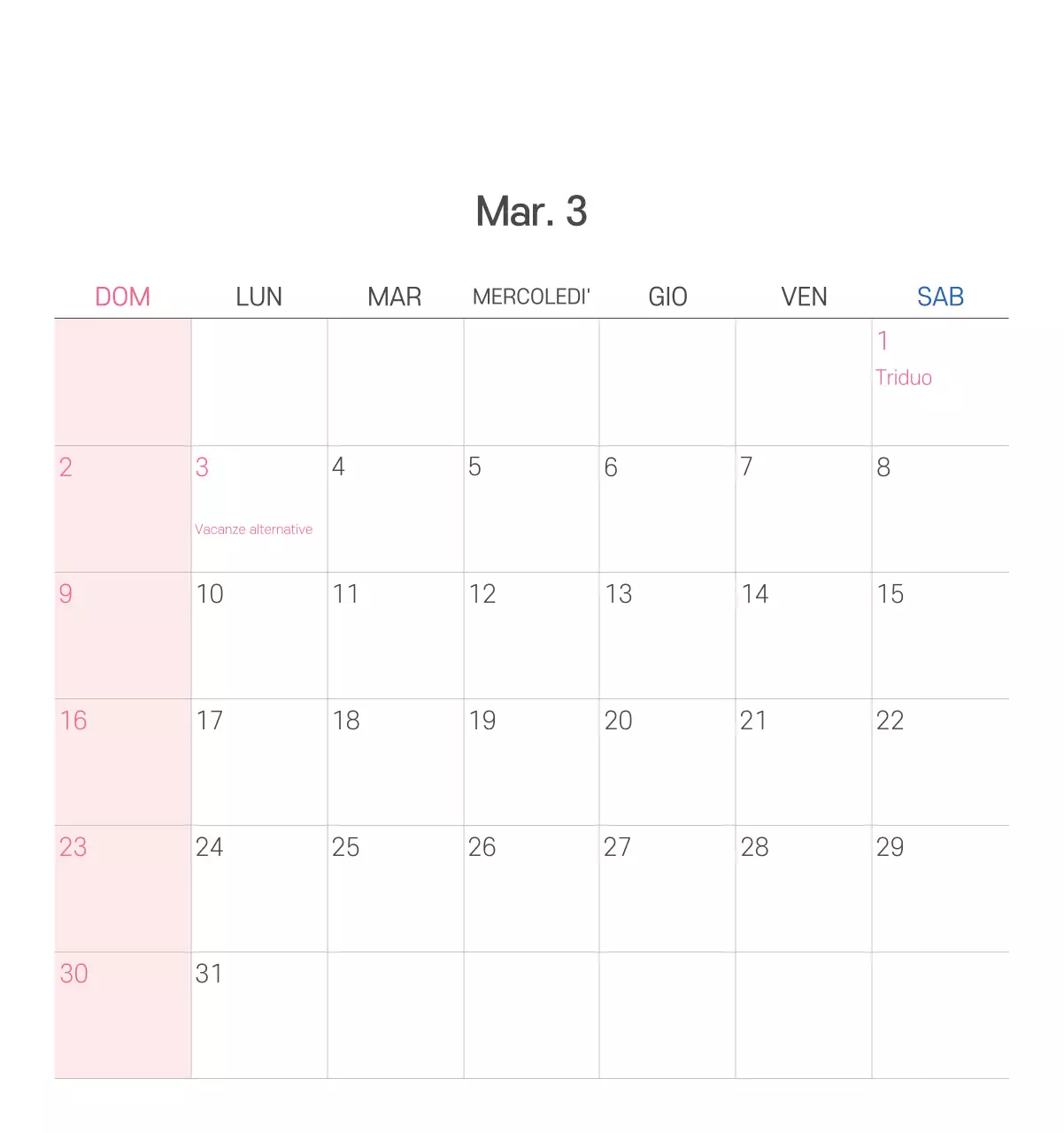 Chiesa illustrazione pulita pastello