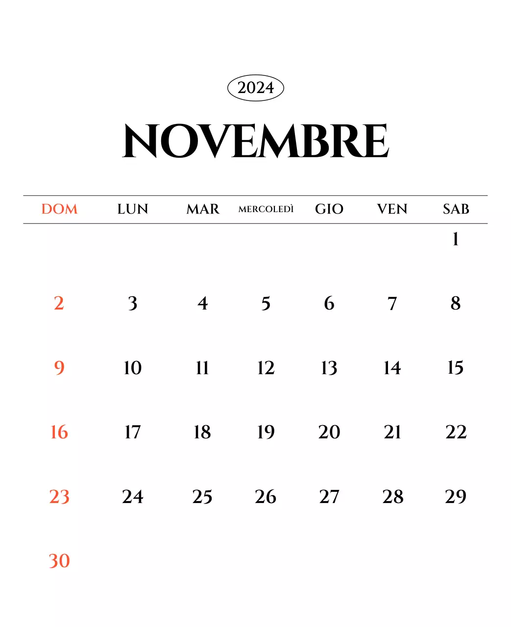 Calendario semplice con concetto di fotografia di viaggio emozionale in bianco e nero