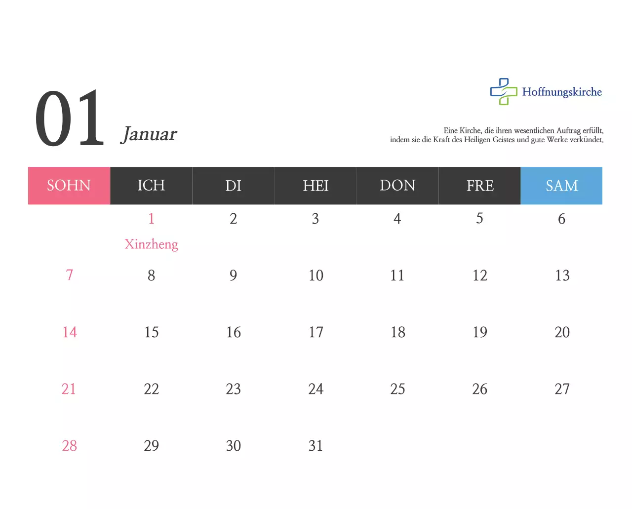 Einfache Kalligraphie Bibel Kirche Förderung