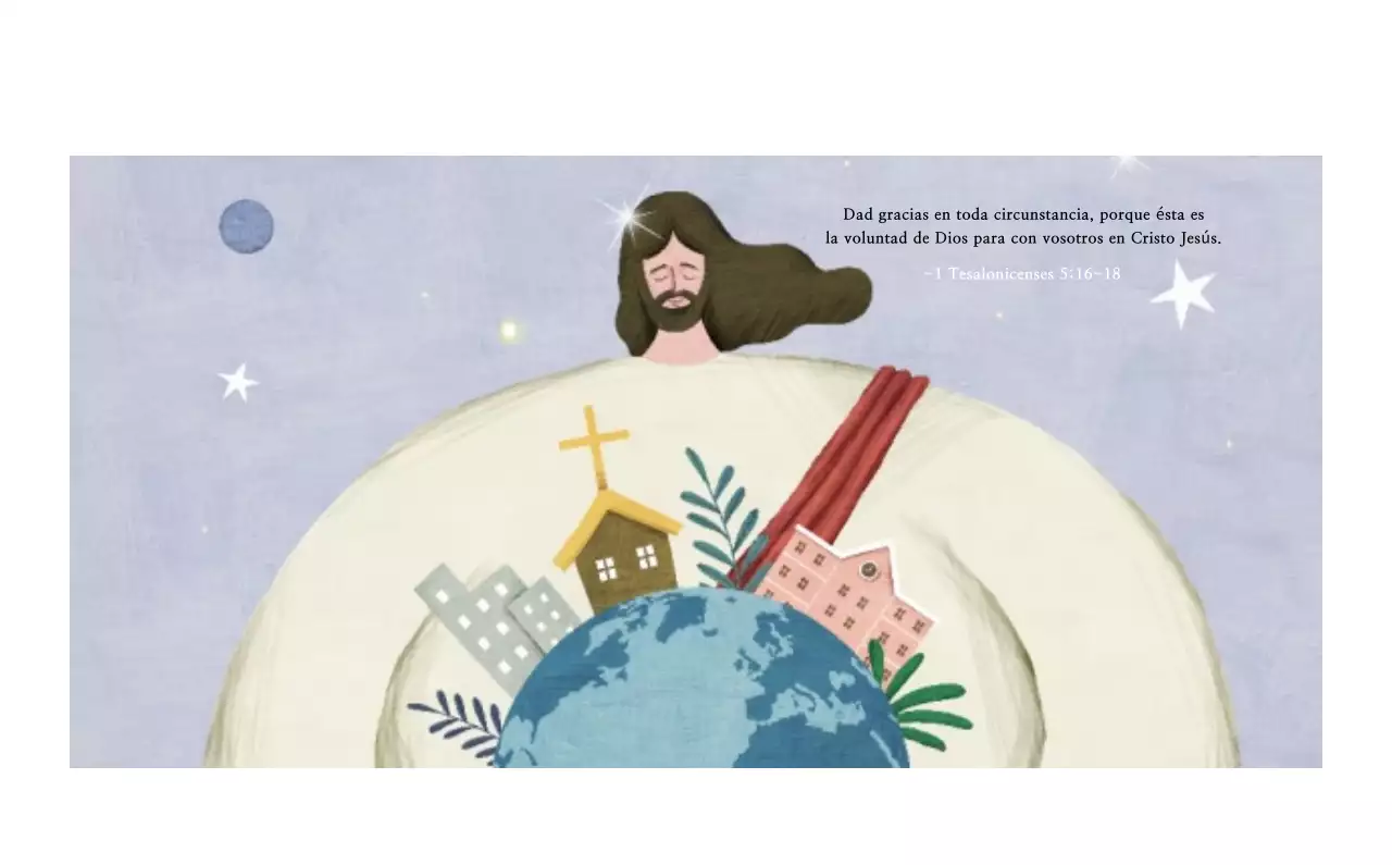 Pastel limpio ilustración iglesia