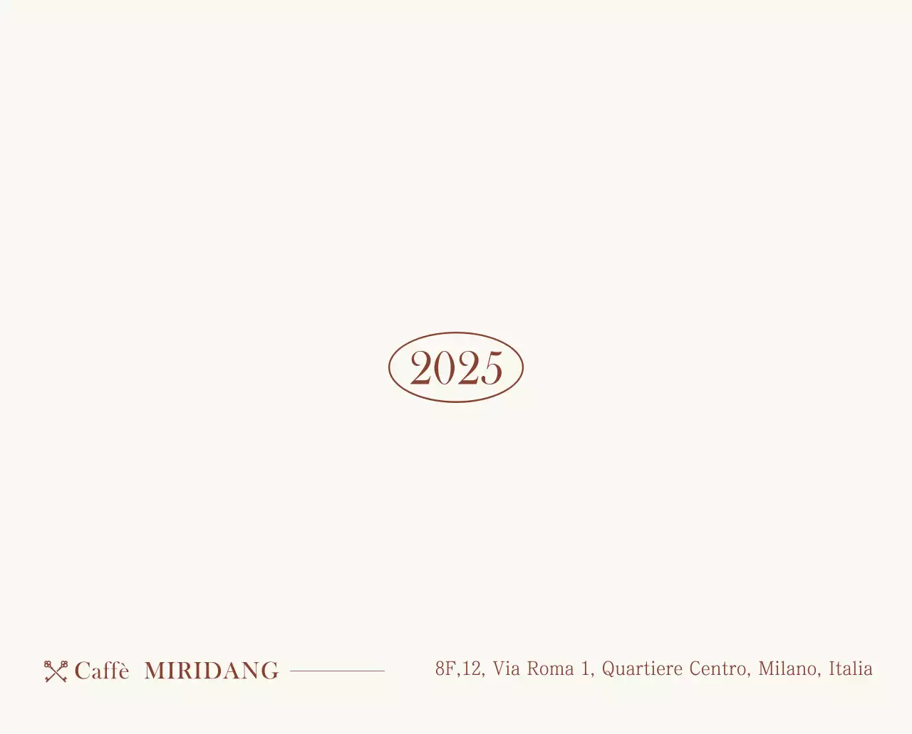 Promuovere il caffè vintage beige