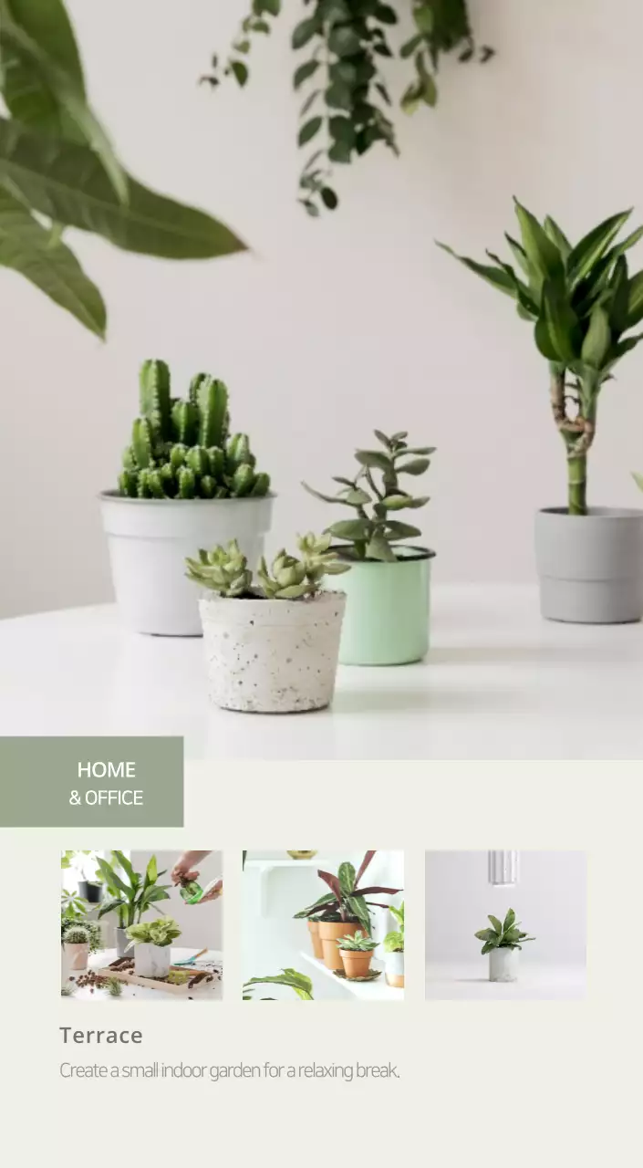 Beige Minimalist Interior Calendar