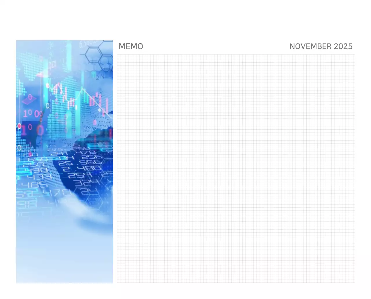 Blauer moderner Kalender Kalender