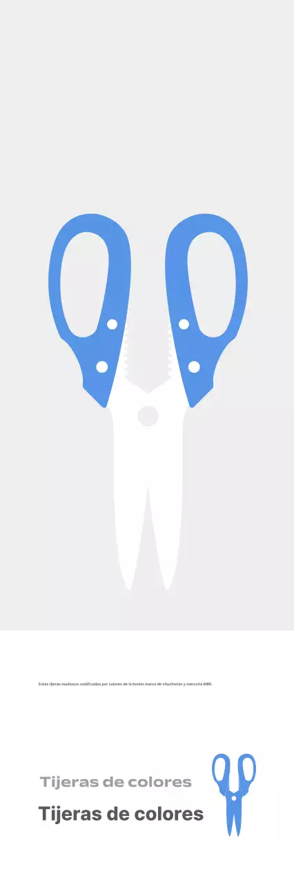 Anuncio de mercería de papelería simple gris