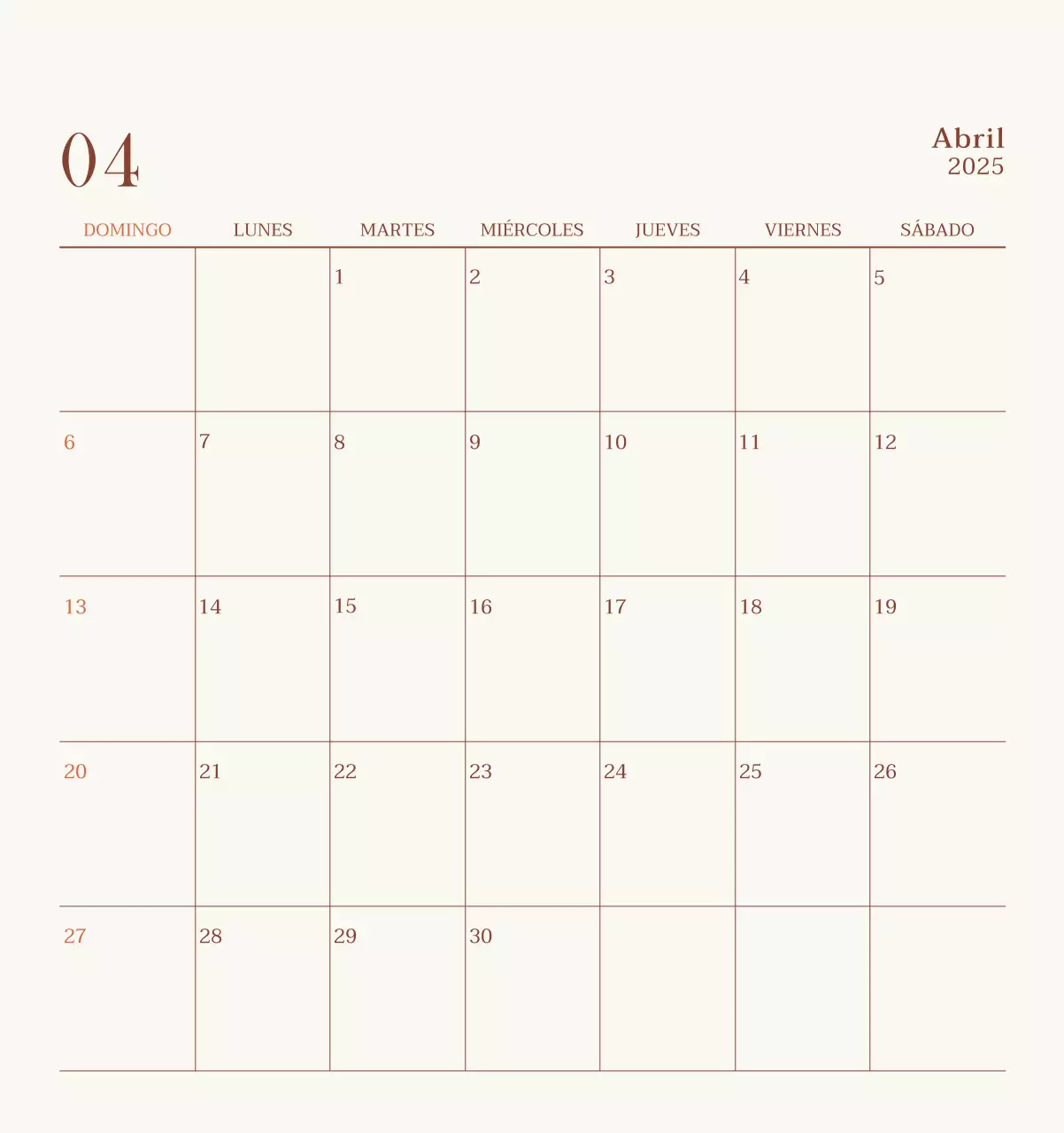 Promover Beige Vintage Cafe