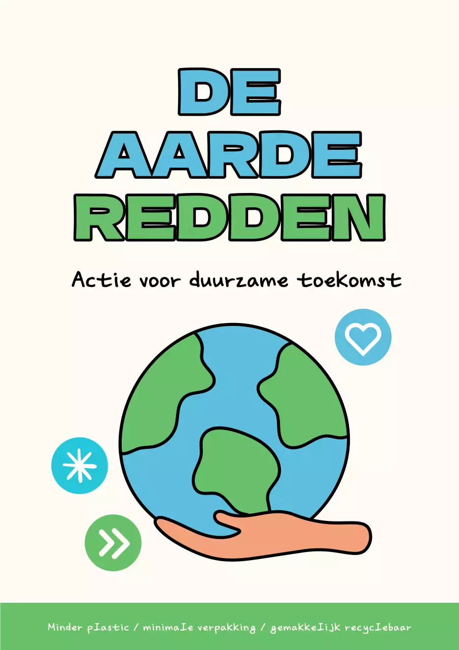 De eenvoudige milieucampagne van Green
