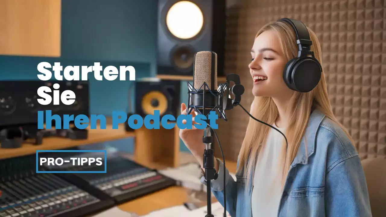 blue modern podcast guide