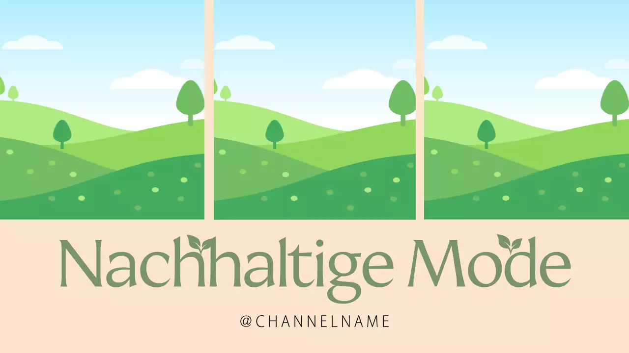 beige moderne Mode Anzeige