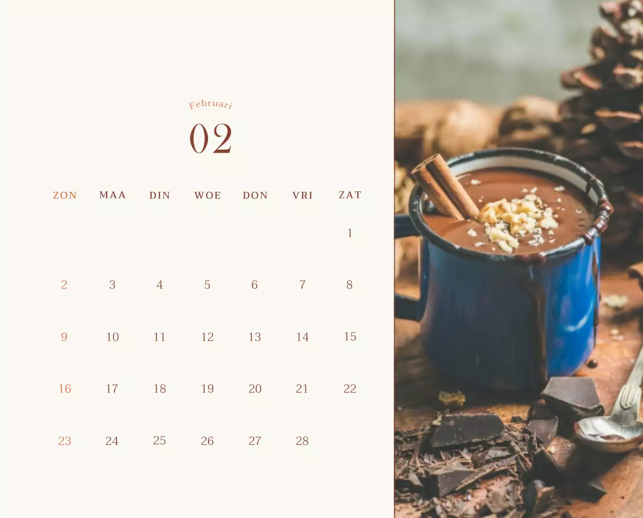 Promote Beige Vintage Café