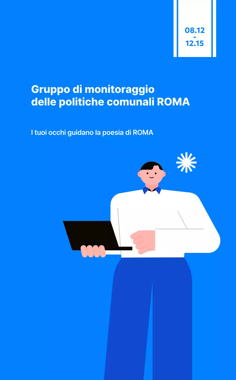 Promuovere il reclutamento nel Gruppo di monitoraggio delle politiche blu moderne.