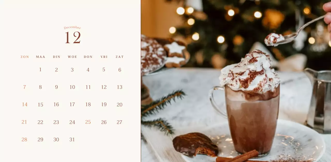 Promote Beige Vintage Café