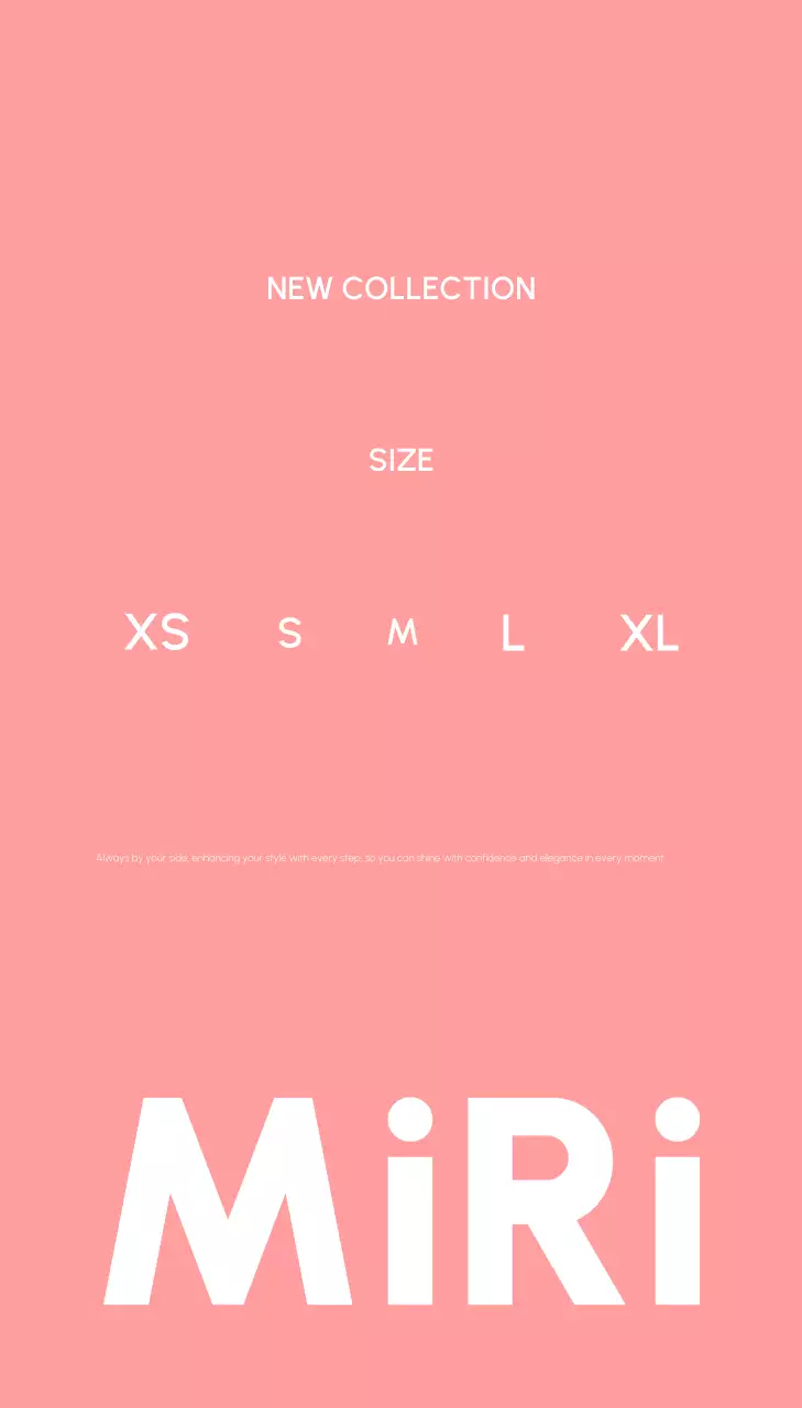 Label Hangtag Mode Modern Warna Merah Muda