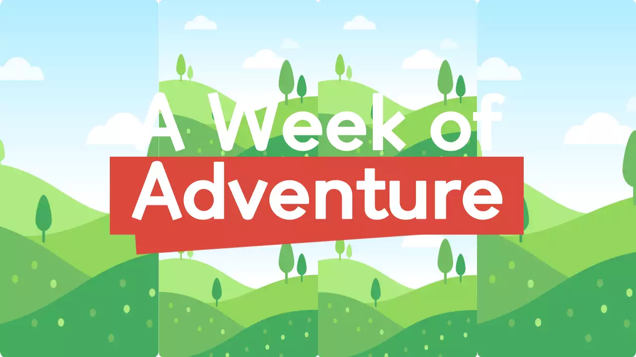 Orange Trendy Adventure Guide YouTube Thumbnail