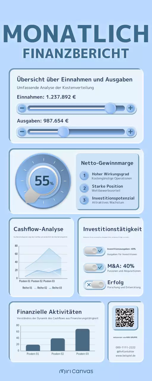 blue clean Finanzbericht