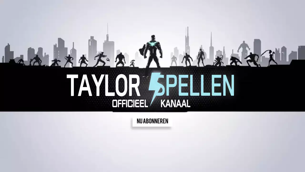 black modern gaming promotie