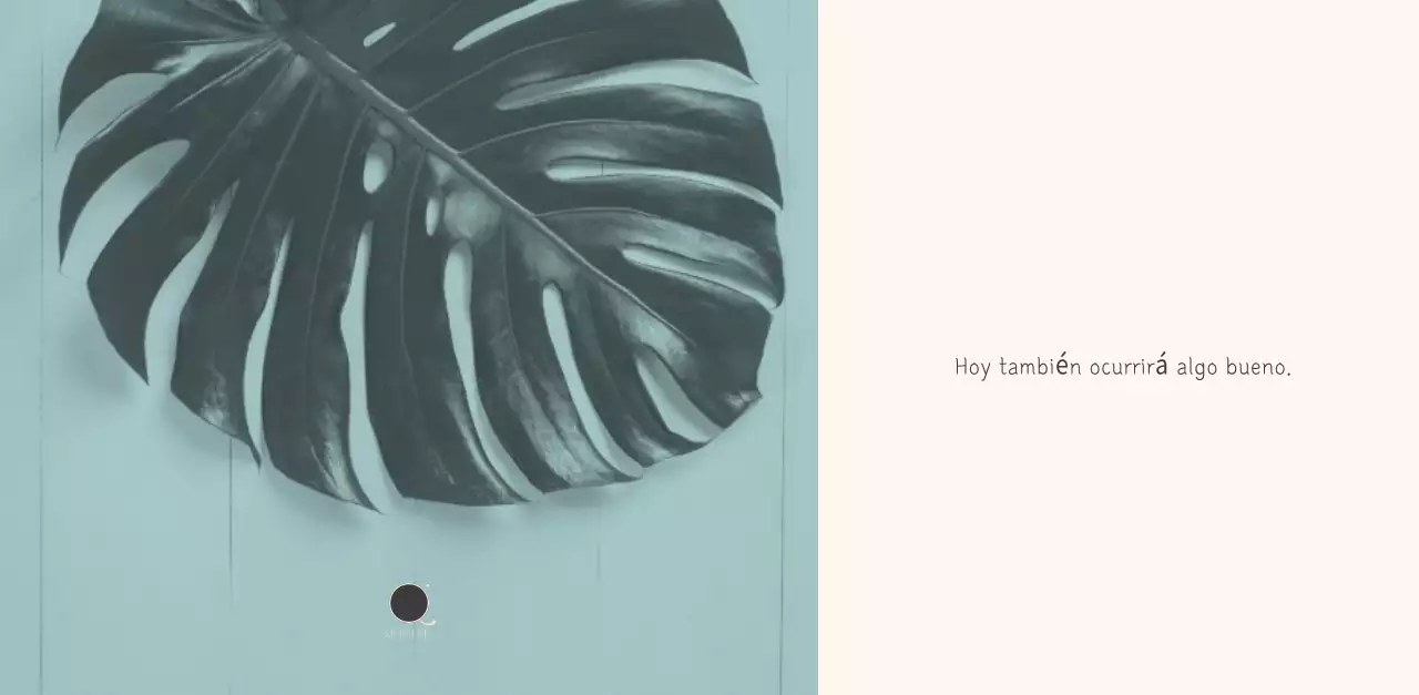 Calendario blanco de naturaleza botánica limpia