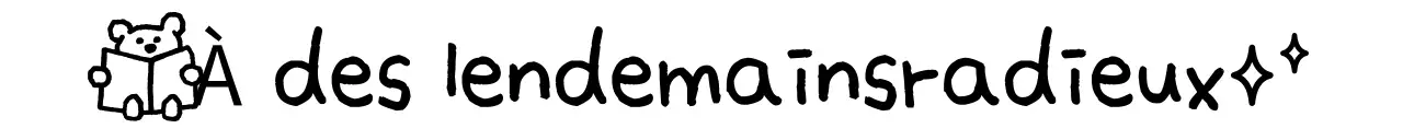 Mignons discours d'encouragement en noir et blanc