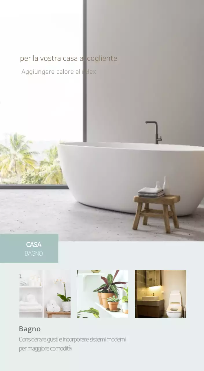 Calendario interno minimalista beige